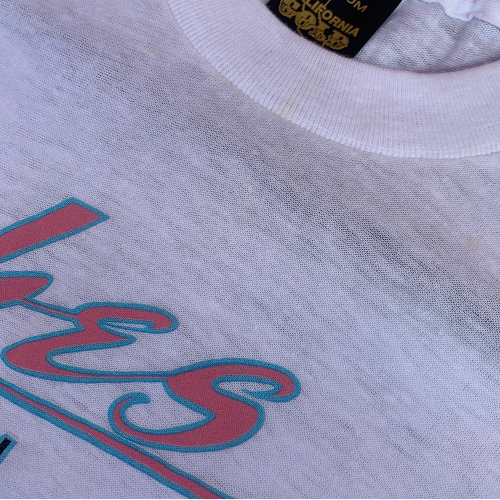 Vtg Single Stitch T Shirt Made In USA California Gold, 70s 80s, Babes in Borland - Picture 6 of 10